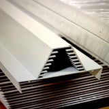 KDK verjongingsprofiel wit 100mm wand  gevel